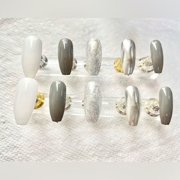 Winter vibes gel press-on nails - Picture 9 of 13